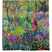 Iris Garden Claude Monet Duschvorhang (Vorderseite)
