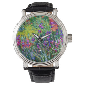 Iris Garden Impressionismus Armbanduhr