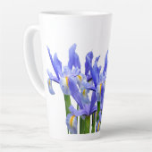 Iris Garden - Latte Tasse (Linke Ecke)
