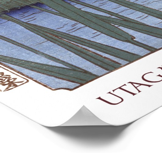 Iris Garden Poster (Ecke)