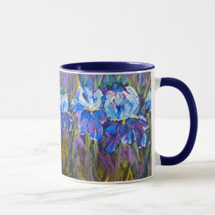 "Iris-Garten-Blumen-" BlumenTasse Tasse