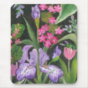 Iris-Garten-Mauspad Mousepad