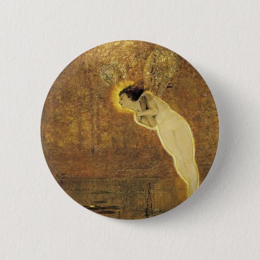 Iris, Geist des Regenbogens Button (Vorderseite)