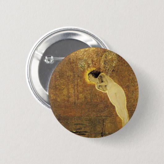 Iris, Geist des Regenbogens Button (Vorne & Hinten)