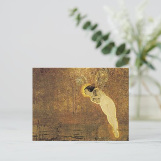 Iris, Geist des Regenbogens Postkarte (Stehend Vorderseite)