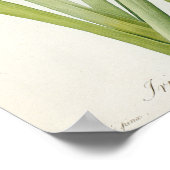 Iris Germanica, von `Les Liliacees', 1805 Poster (Ecke)