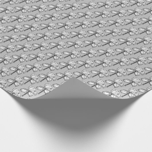 Iris Geschenkpapier (Ecke)