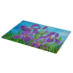 Iris-Glasschneidplatte Schneidebrett