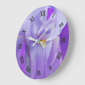 Iris Große Wanduhr (Winkel)