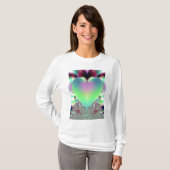 Iris-Herz T-Shirt (Vorne ganz)