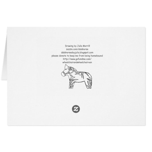 Iris Horse (Rückseite Horizontal)