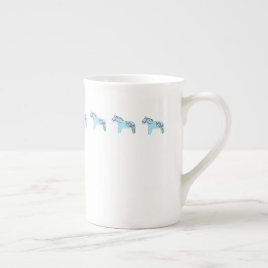 Iris Horse Bone China Cup Porzellantasse (Rechts)