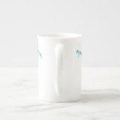 Iris Horse Bone China Tasse (Rückseite)