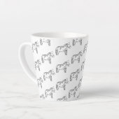Iris Horse Milchtasse (Linke Ecke)