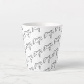 Iris Horse Milchtasse (Vorderseite)