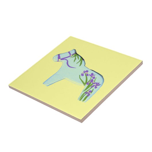 Iris Horse Tile Fliese (Seite)