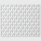 Iris Horses Geschenkpapier (Flach)