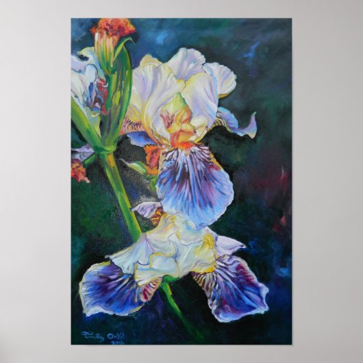 "Iris I" Poster (Vorne)