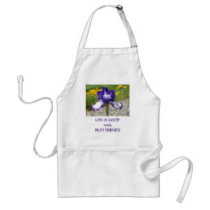 IRIS IIRS Blumen SCHÜRZEN, die KÜCHE KOCHEN Schürze