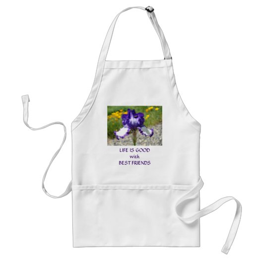 IRIS IIRS Blumen SCHÜRZEN, die KÜCHE KOCHEN Schürze (Vorne)