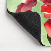 Iris im Aquarell - Mausunterlage durch WithAnF Mousepad (Ecke)