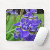 Iris im Garten Mousepad (Mit Mouse)