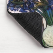 Iris im Vase durch Vincent van Gogh Mousepad (Ecke)