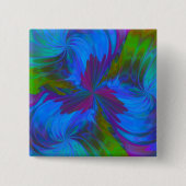 Iris in Blue Button (Vorderseite)