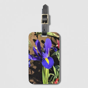 Iris in einem Tulip Field, Woodburn, Oregon Gepäckanhänger