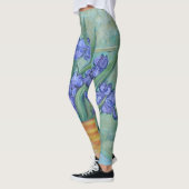 Iris in einer Vase Leggings (Links)