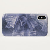 Iris inner beauty silver Art iPhone Case (Rückseite (Horizontal))