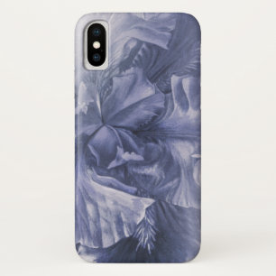 Iris inner beauty silver Art iPhone Case