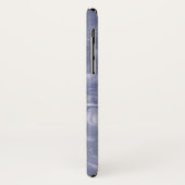 Iris inner beauty silver Art iPhone Case (Hinten/Links)