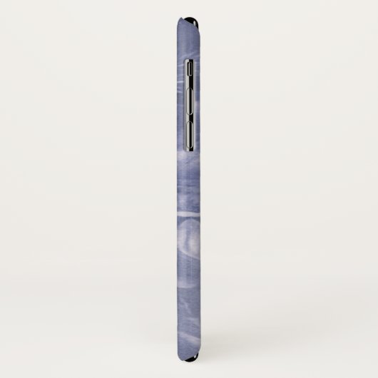 Iris inner beauty silver Art iPhone Case (Hinten/Links)