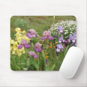 Iris irises Blume Hütte Garden Mousepad (Mit Mouse)