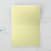 Iris irises blumengeschmückte Blume Gelbe Bartete  Karte (Innenseite)