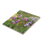 Iris irises blumengeschmückte Blume Hütte Garden G Fliese (Seite)