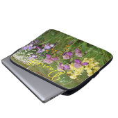 Iris irises blumengeschmückte Blume Hütte Garden G Laptopschutzhülle (Vorne Knopf)