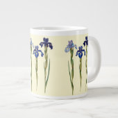 Iris Jumbo Tasse 20 Oz Grosse Keramik Kaffee Tasse (Vorderseite Rechts)