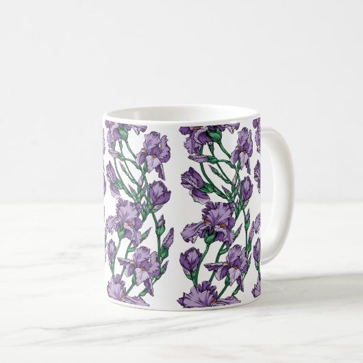 Iris Kaffeetasse (VorderseiteRechts)