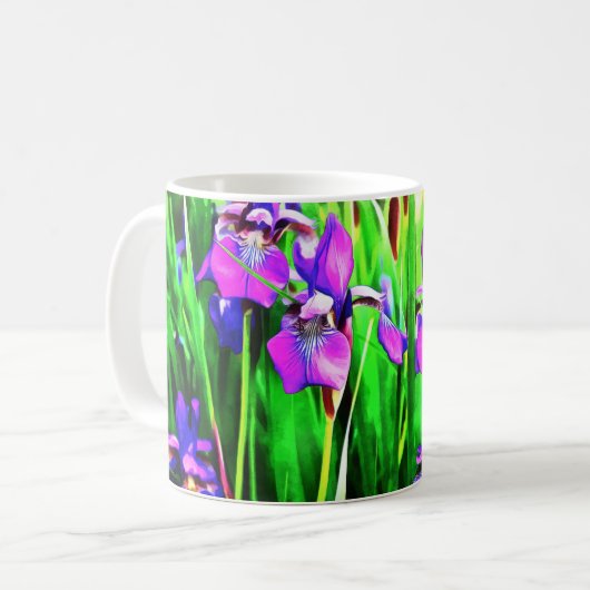 Iris Kaffeetasse (Vorderseite Links)
