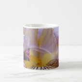 Iris-Kaffeetasse-Tassengeschenke lila Iris-Blumen Kaffeetasse (Mittel)