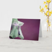 Iris Karte (Gelbe Blume)