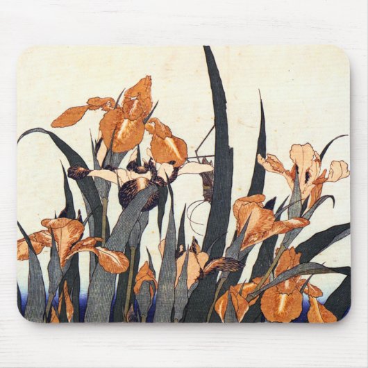 Iris, Katsushika Hokusai Mousepad (Vorne)