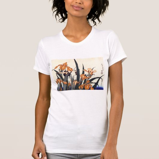 Iris, Katsushika Hokusai T-Shirt (Vorderseite)