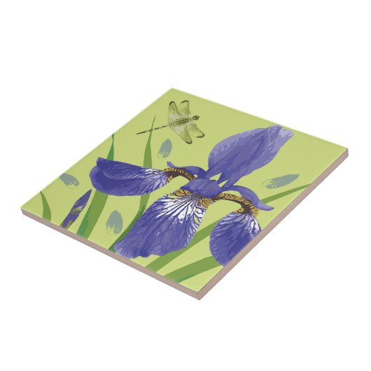 Iris-Keramik Fliese (Seite)