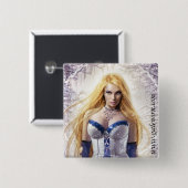 Iris-Knopf Button (Vorne & Hinten)