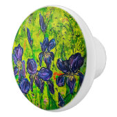 Iris-Knopfdruck Keramikknauf (Rechts)