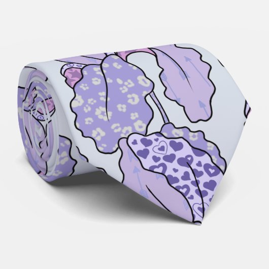 Iris Krawatte (Gerollt)