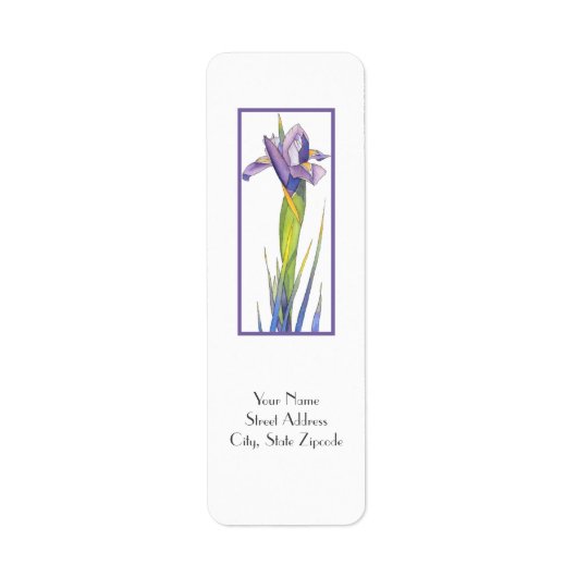 Iris Label (Vorne)